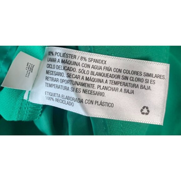 A New Day Pants Size 10 R Dazzling Jade Mid Rise Slim Ankle Stretch Women New - Picture 10 of 10